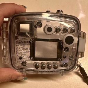 MINOLTA MC-DG 200 DIMAGE XT UNDERWATER CAMERA MARINE CASE NO ACCESSORIES